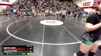 170 lbs Semifinal - Ashten Hubbs, Cody vs Teagen Pickerd, Lander Valley
