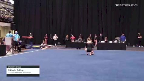 N'Kaylis Rolling - Women's Group, Dubuque All Around Gymnastics - 2021 Women's Xcel Region 4 Championships