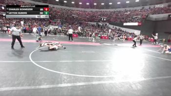 115 lbs Champ. Round 1 - Charles Schweizer, Askren Wrestling Academy vs Leyton Hubers, Kaukauna Wrestling Club