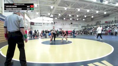 145 lbs Cons. Round 5 - Gianna Hernandez, Newark Memorial vs Joylyn Jayko, Northgate