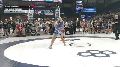 190 lbs Cons. Rd Of 16 - Alexis Storsved, North Dakota vs Yma Munoz Casillas, Colorado