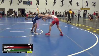 125 Freshman/Soph Cons. Semi - Jacob Lentz, Wabash vs Ryan Farley, Alfred State