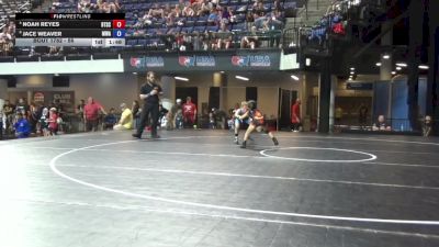 56 lbs Cons. Semis - Noah Reyes, Beat The Streets Chicago-Avondale vs Jace Weaver, Moen Wrestling Academy