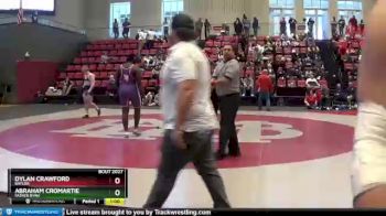 285 lbs Cons. Semi - Dylan Crawford, Baylor vs Abraham Cromartie, Father Ryan