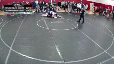 165 lbs Champ. Round 1 - Jiovanni Molina-Bennett, Chaparral vs Rodrigo Castellanos, Spring Valley