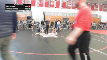 100 lbs Quarterfinal - Julia Seaver, Brookline vs Parker Robles, Framingham