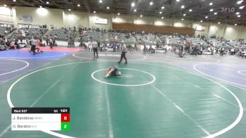 65 lbs Semifinal - Jose Banderas, Warriors Of Christ vs Uriah Barabin, Elk Grove Wr Ac