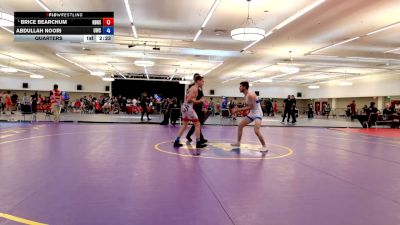 61 lbs Quarters - Brice Bearchum, Red Bluff High School Wrestling vs Abdullah Noori, United Wrestling Club
