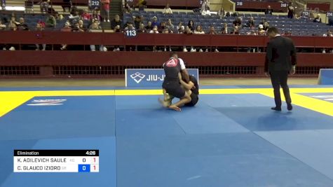 KAISAR ADILEVICH SAULEBAYEV vs CAIO GLAUCO IZIDRO 2024 Pan IBJJF Jiu-Jitsu No-Gi Championship
