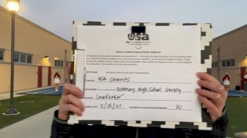 Downey High School [Crowdleader] 2021 USA Virtual West Coast Spirit Championships