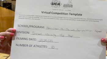Hamilton High School Competition Squad [Varsity - Hip Hop] 2021 UDA West Spring Virtual Dance Challenge
