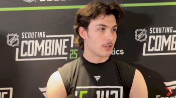 Lynden Lakovic Talks About Rising Draft Stock, Adding More To His Game At NHL Scouting Combine