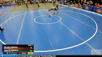 Tristan Burbach&nbsp;over&nbsp;Tallen Harrold