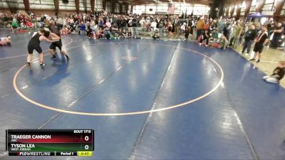130+ Cons. Round 3 - Traeger Cannon, JWC vs Tyson Lea, West Jordan