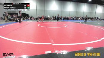 130 lbs Rr Rnd 3 - Alli Taber, Black Widows 7-12 vs Trinity Oldman, Washington 7-12