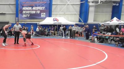 184 lbs Champ. Round 2 - Desmond McLaughlin, Castleton vs Joseph Menkello, Norwich