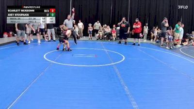 56 lbs Round 2 (4 Team) - Joey Stoupakis, Cordoba Trained vs Scarlett McKeown, Mat Assassins