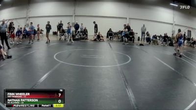 76 lbs Semis (4 Team) - Nathan Patterson, PA Alliance vs Finn Wheeler, Mat Warriors