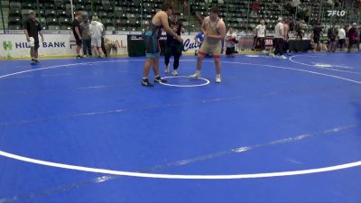285 lbs Semis - Gable Eddy, Indee Mat Club vs Tyler Cunningham, Iron Rams Wrestling Club