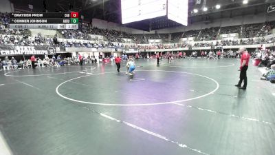 165 lbs Conner Johnson, Auburndale vs Brayden Prom, Cedar Grove-Belgium