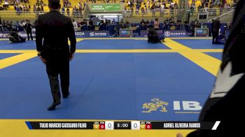 Adriel Oliveira Ramos vs Tulio Marcio Cassiano Filho 2025 Brasileiro Jiu-Jitsu IBJJF