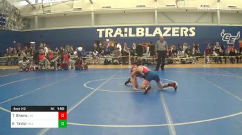 120 lbs Prelims - Tristin Givens, Lansing vs Easton Taylor, Manhattan