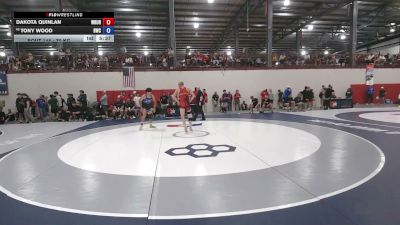 70 kg Champ. Rd Of 128 - Dakota Quinlan, Wrestling University vs Tony Wood, Hilltopper Wrestling Club
