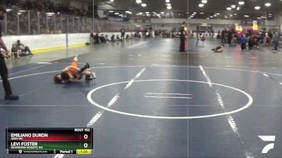 55 lbs Cons. Round 2 - Miles Kennedy, Pack Elite vs Jackson LaFontaine, Stockbridge Mayhem WC