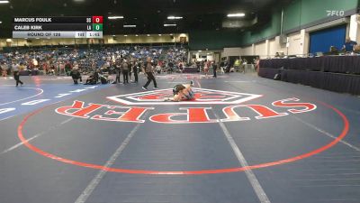 126 lbs Round Of 128 - Marcus Foulk, SC vs Caleb Kirk, LA