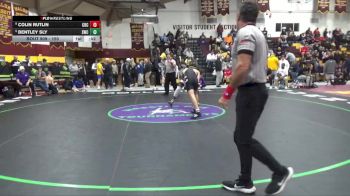 150 lbs Cons. Semi - Bentley Sly, Stuart W. Cramer vs Colin Rutlin, Christian Brothers College