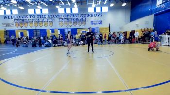 125 lbs Cons. Round 2 - Lily Calzadilla, Jensen Beach High School vs Amanda Cintron, Attack