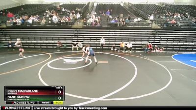 129 lbs Cons. Round 4 - Perry Macfarlane, Ridgeline vs Dane Barlow, Skyridge High School