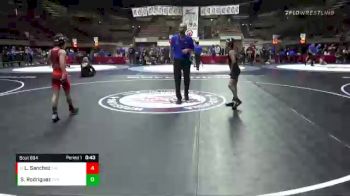 78 lbs Champ. Round 1 - Leesayo Sanchez, California vs Samuel Rodriguez, CVBJJ