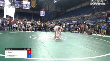 138 lbs Rnd Of 64 - Matthew Ryan, Connecticut vs Leif Schroeder, Montana