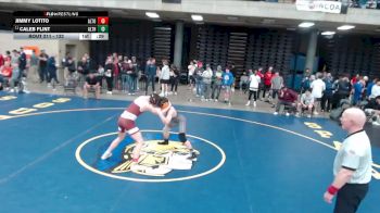 132 lbs Champ. Round 2 - Caleb Flint, Unattached vs Jimmy Lotito, Unattached