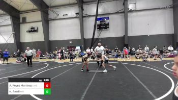 77 lbs Rr Rnd 3 - Abraham Reyes Martinez, Lake Stevens WC vs Hunter Amell, Mat Demon WC