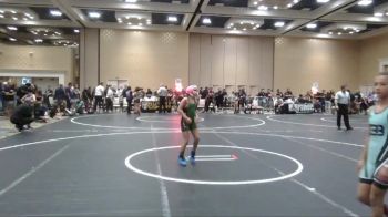 72 lbs Round Of 16 - Gwen Briggs, Inland Elite vs Amelia-Rose Luafalemana, Ainapaa Wrestling Team