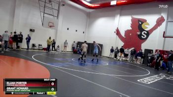 165 lbs Cons. Round 2 - Elijah Porter, Cascade High School vs Grant Howard, Madison Grant Wrestling