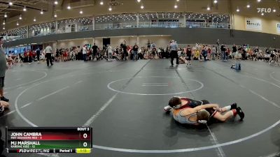 64 lbs Round 2 - MJ Marshall, Kardiac Kidz vs John Cambra, Mat Assassins Red