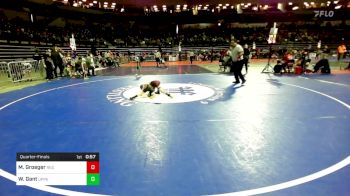 41 lbs Quarterfinal - Max Groeger, Red Bank Bucs vs Wyatt Gant, Upper Township