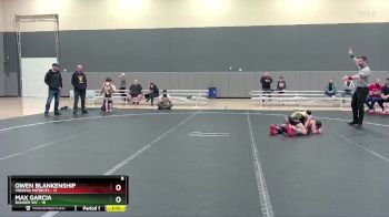 68 lbs Round 4 (6 Team) - Max Garcia, Ranger WC vs Owen Blankenship, Virginia Patriots