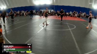 96 lbs Round 2 (3 Team) - Quinn Smith, Pursuit WC vs Bryson Slider, WEG3