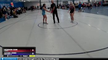 145 lbs Champ. Round 2 - Mckenzie Cook, Eureka vs Daysha Jones, Southeast CC