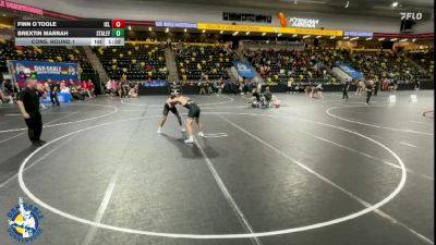 157 lbs Cons. Round 1 - Brextin Marrah, Staley vs Finn O`Toole, Iowa City, Liberty