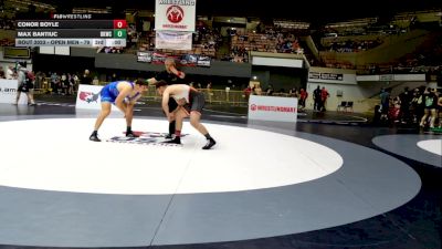 Open Men - 86 lbs Quarters - Brandon Supernaw, Sutter Union High School Wrestling vs Louie Armendarez, Team Selma Wrestling Club
