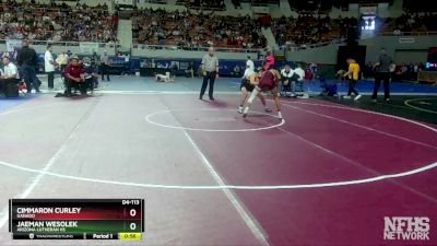 D4-113 lbs 3rd Place Match - Cimmaron Curley, Ganado vs Jaeman Wesolek, Arizona Lutheran HS