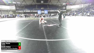 115 lbs Quarters - Cylus Turner, NWWC vs Emilio Ochoa, Sunnyside Ironman Wrestling