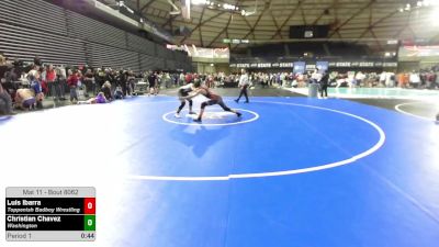 70 lbs Cons. Quarters - Luis Ibarra, Toppenish Badboy Wrestling vs Christian Chavez, Washington