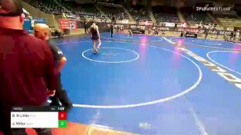 145 lbs 2nd Place - Bradley Rodriguez-Little, MN Elite vs Jaxon Miller, Ubasa Wrestling Academy