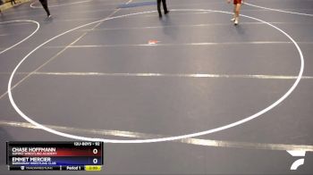 92 lbs Quarterfinal - Chase Hoffmann, Summit Wrestling Academy vs Emmet Mercier, Barbarian Wrestling Club